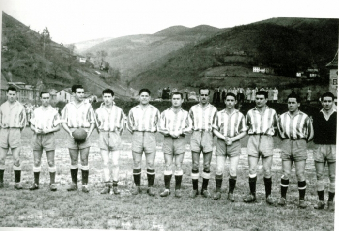 S.Martín - U.D.El Entrego,1955 S.Martín - U.D.El Entrego,1955