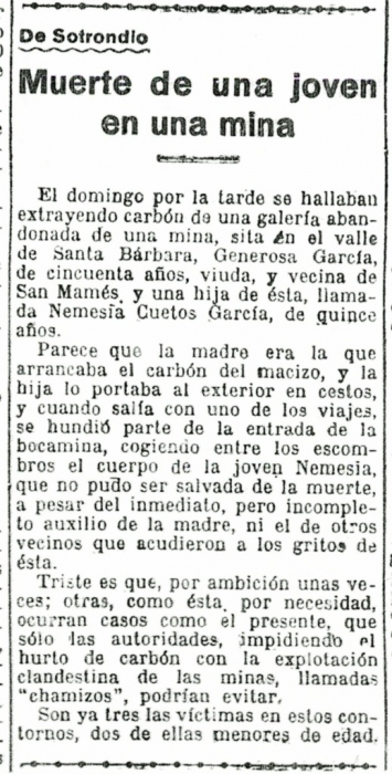 "La Región", 11 de julio de 1924