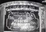 Cartelera Cine Colón. La Verbena de la Paloma