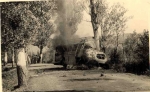Accidente en excursión a Castilla-León de vecinos de Blimea 1957