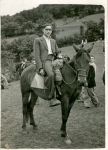 A caballo en el prau de L´Edrau,1967