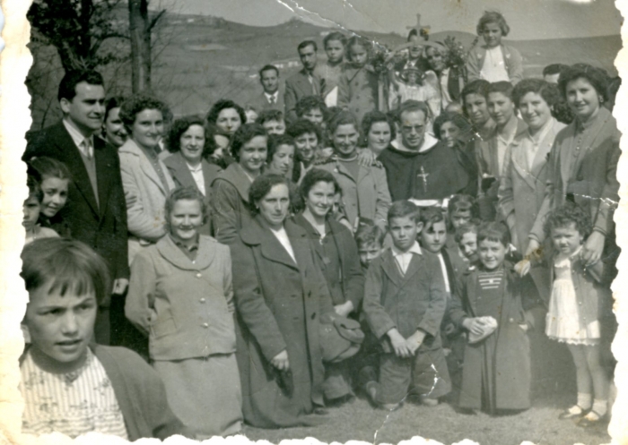 De procesión en L´Edrau, 1955