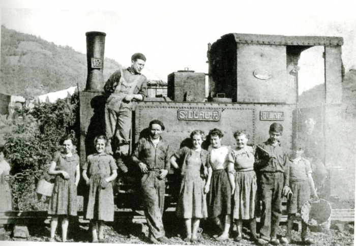 El maquinista y sus ayudantes, 1951