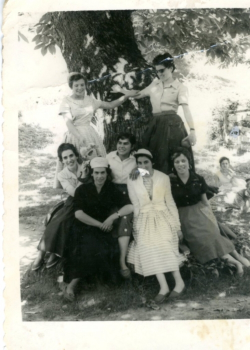 Excursión parroquial,Rioseco 1957