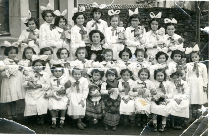 Alumnas de Doña Catalina, 1950