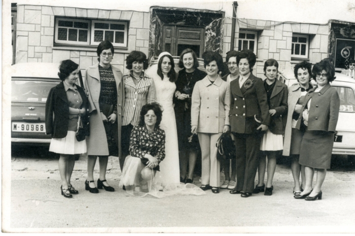 Boda de Aurora Tejerina y  Benito, 1971