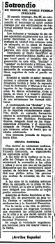 "La Nueva España", 4 de junio de 1938