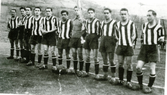Unión Deportiva El Entrego, 1943