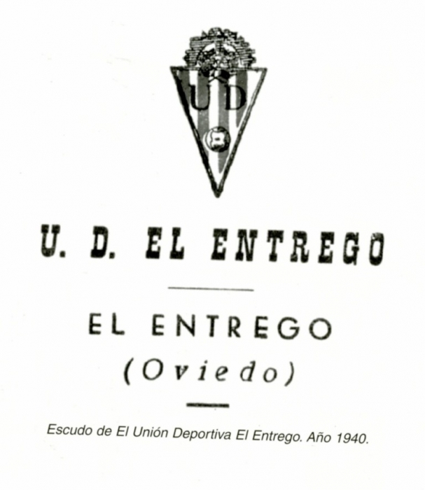 Escudo U.D.El Entrego, 1940 Escudo U.D.El Entrego, 1940