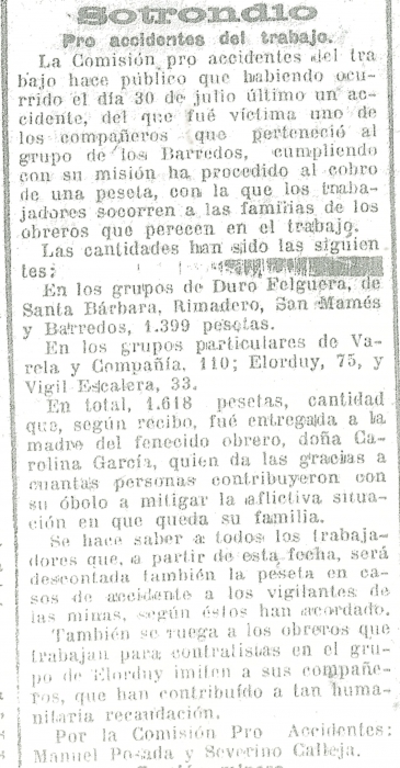 "Noroeste", 17 de noviembre de 1921